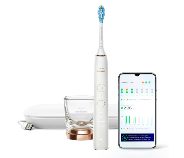 Philips SZCZOTECZKA SONICZNA PHILIPS SONICARE HX9911/94 DIAMOND CLEA - 1458677 - zdjęcie